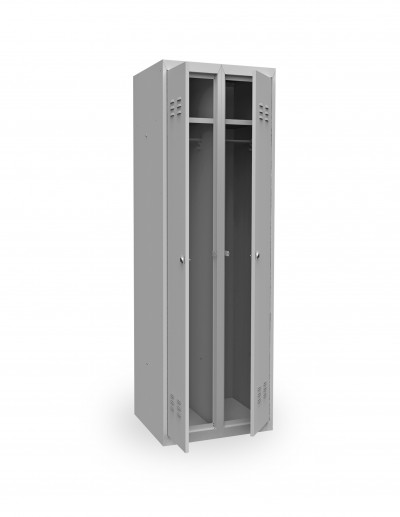 Шкаф для одежды ШР 22 L600 - 2 отделения 1850х600х500мм