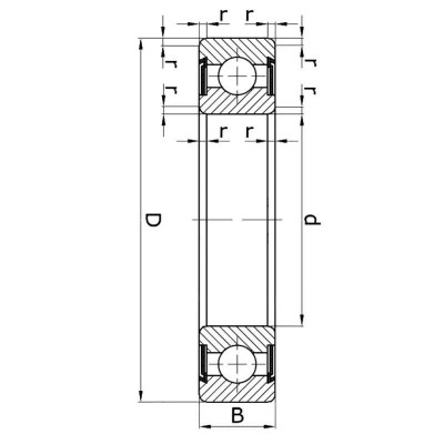 ПОДШИПНИК 6212 ZZ NSK 